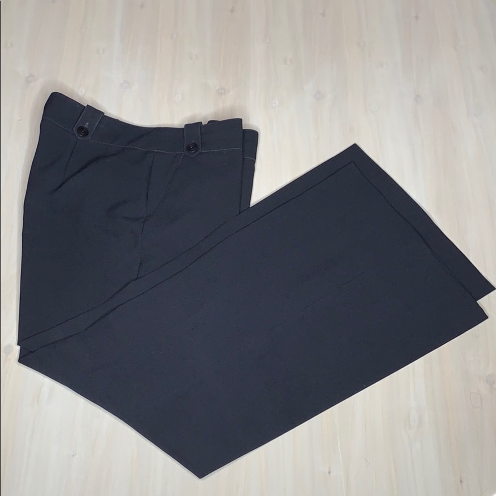 ⭐️ SAM BASIC FLARE LEG SLACKS BLUE SIZE 8 (SNAG)